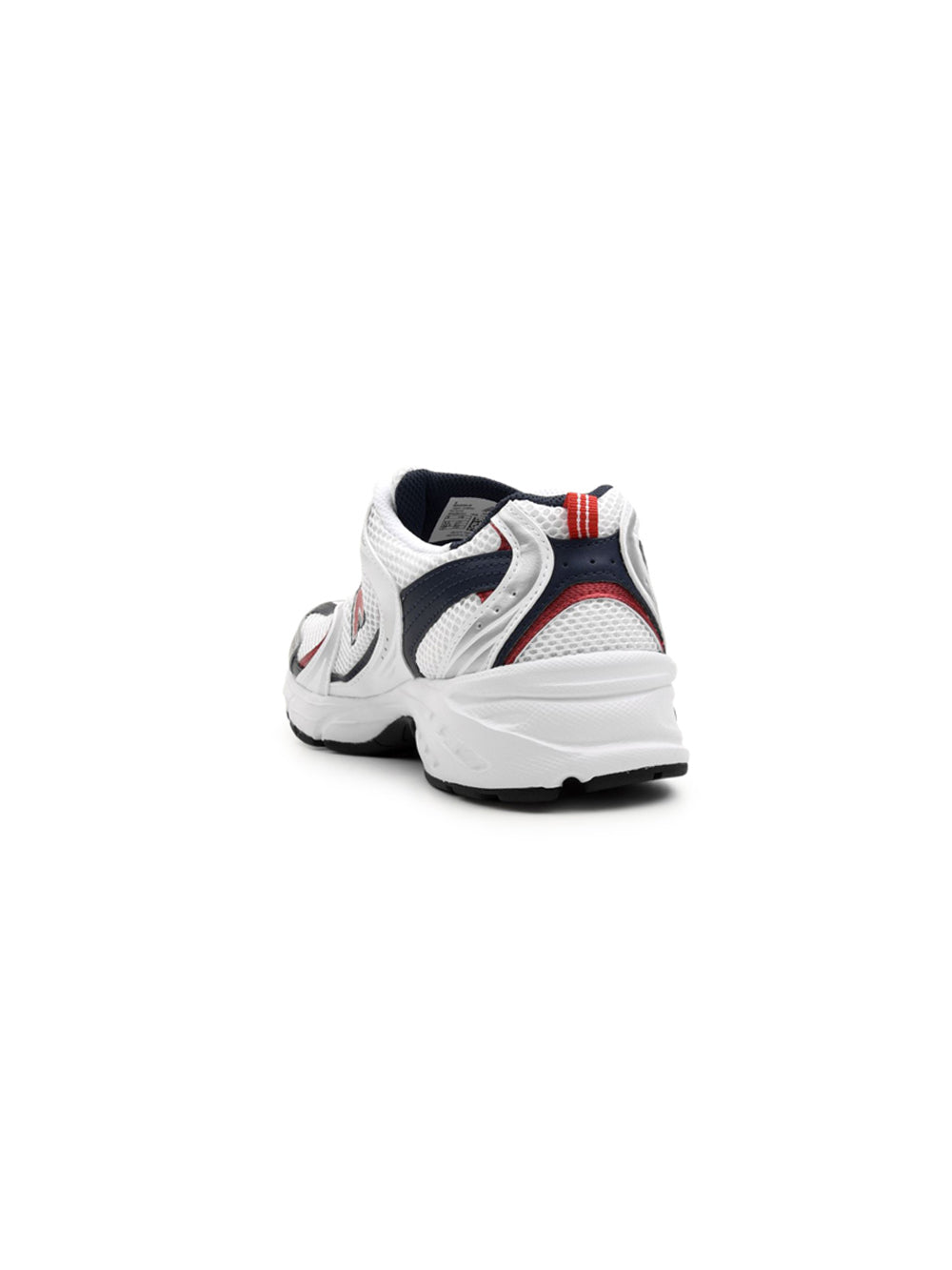 new balance 530 white silver metallic navy red scarpe unisex