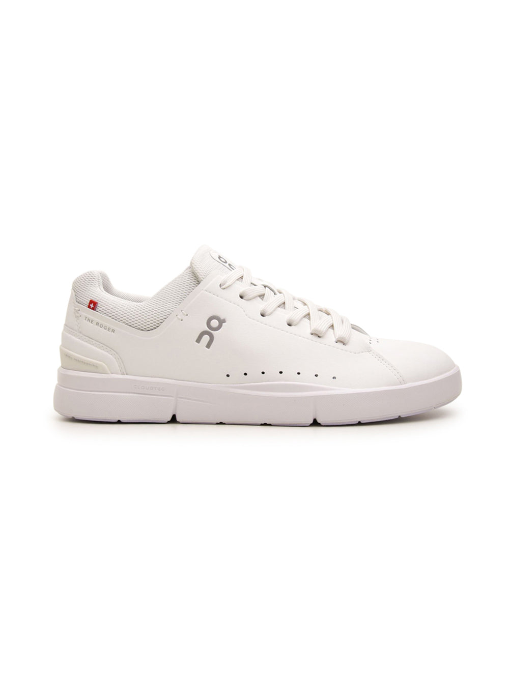 On Running The Roger Advantage scarpe uomo in bianco - vista laterale