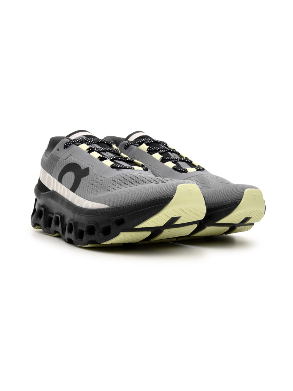 On Running Cloudmonster scarpe uomo in grigio - vista dettaglio