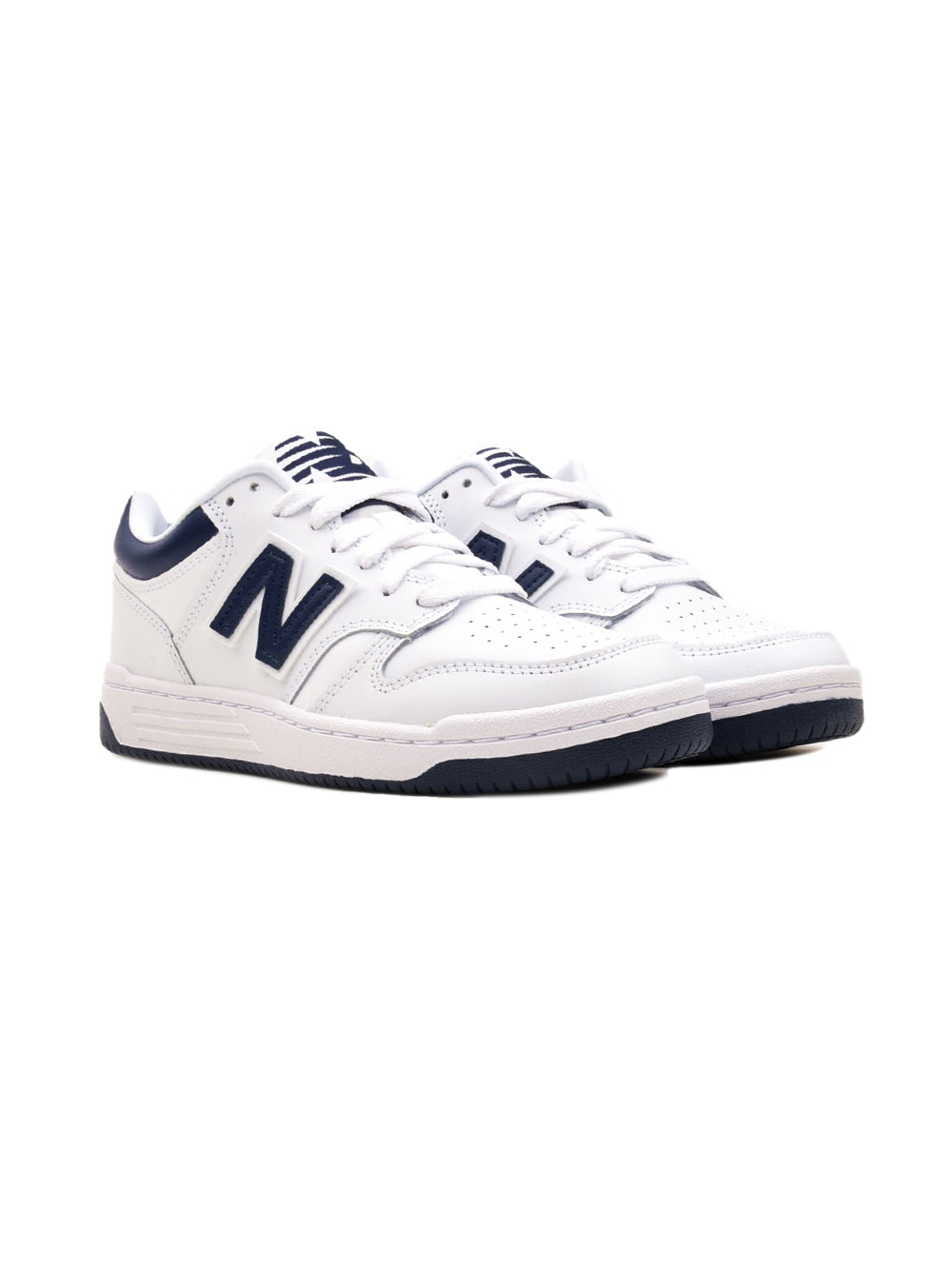 new balance basse white navy scarpe unisex