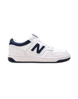 new balance basse white navy scarpe unisex
