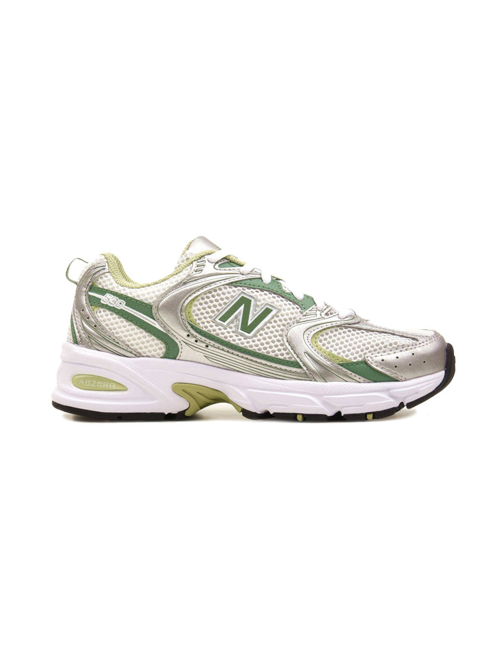 new balance basse reflection silver kakhi scarpe donna