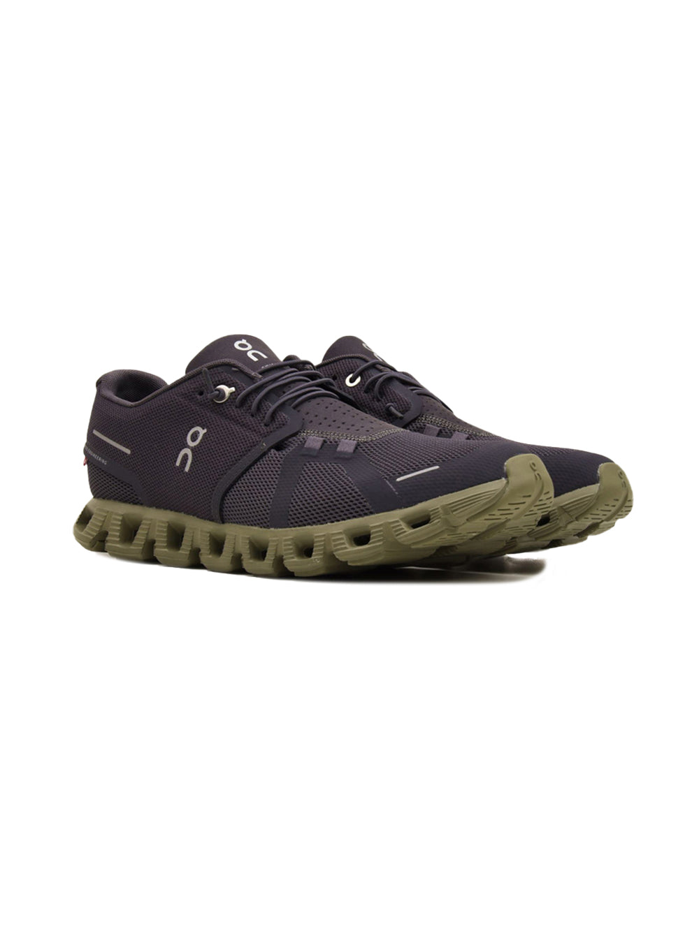 On Running Cloud 5 scarpe uomo in grigio - vista dettaglio