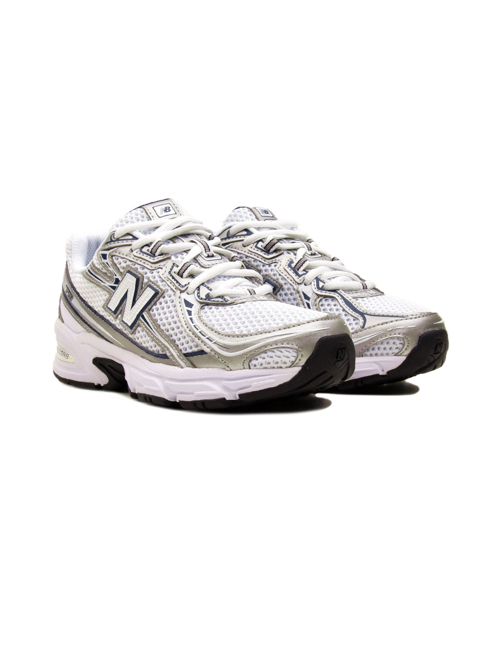 new balance 740 white silver navy scarpe donna