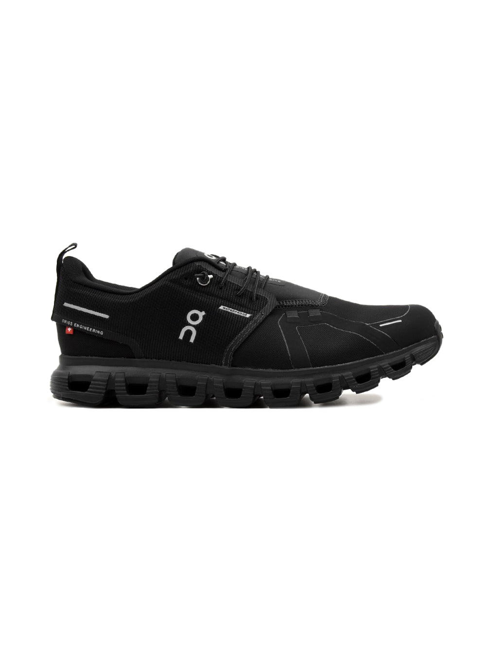 On Running Cloud 6 WP scarpe uomo in nero - vista laterale