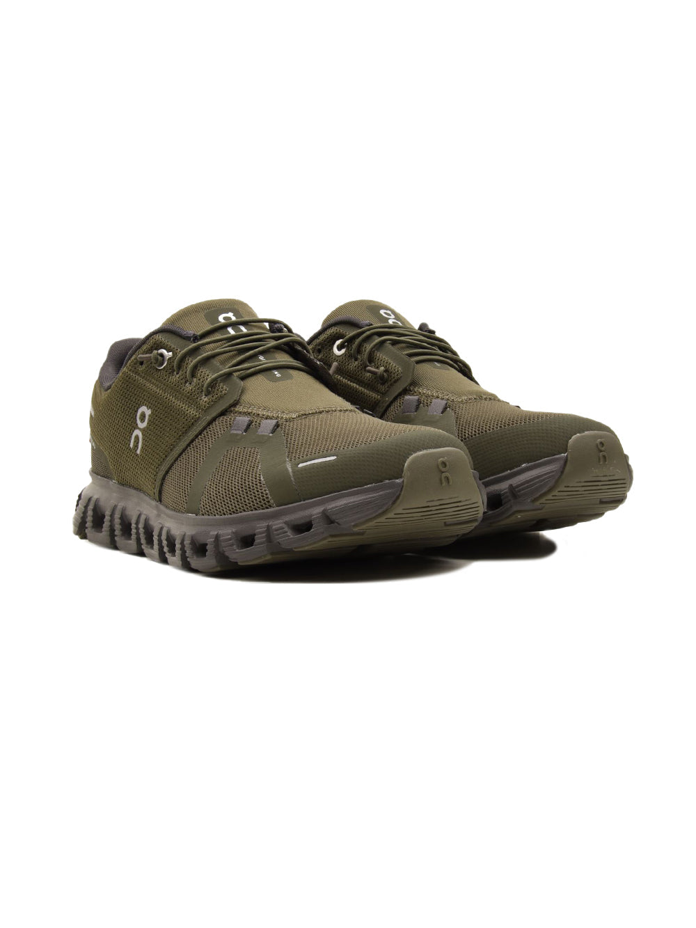 On Running Cloud 6 scarpe uomo in verde - vista laterale