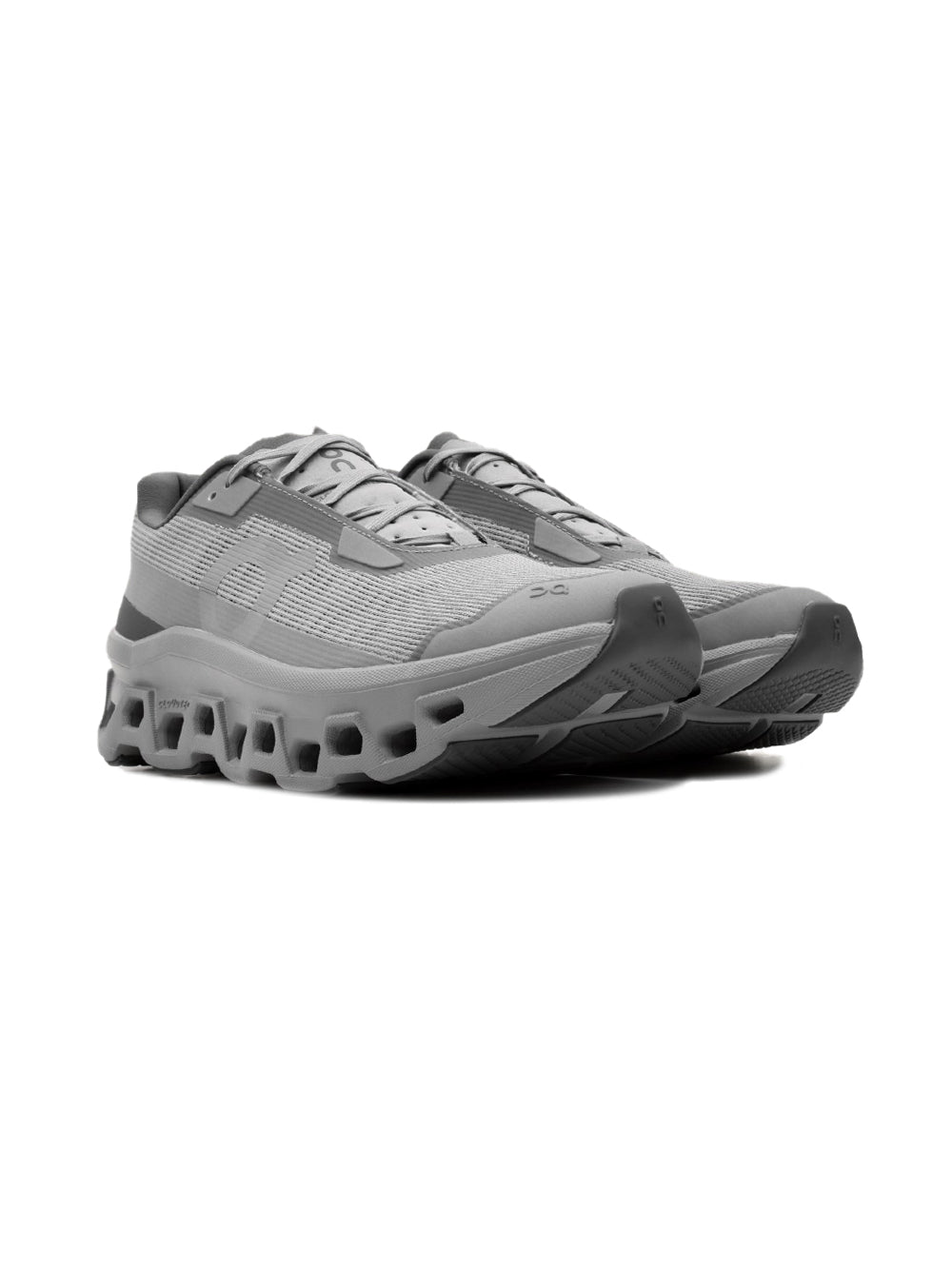 On Running Cloudmonster Void scarpe uomo in grigio - vista dettaglio