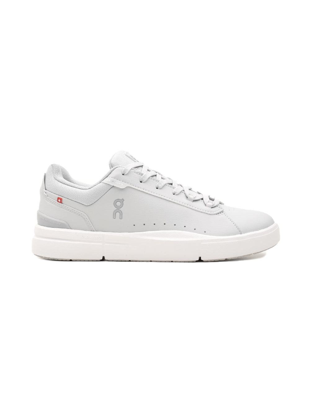 On Running The Roger Advantage scarpe uomo in grigio - vista laterale