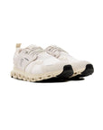 On Running Cloud 6 WP scarpe donna in perla crema - vista laterale