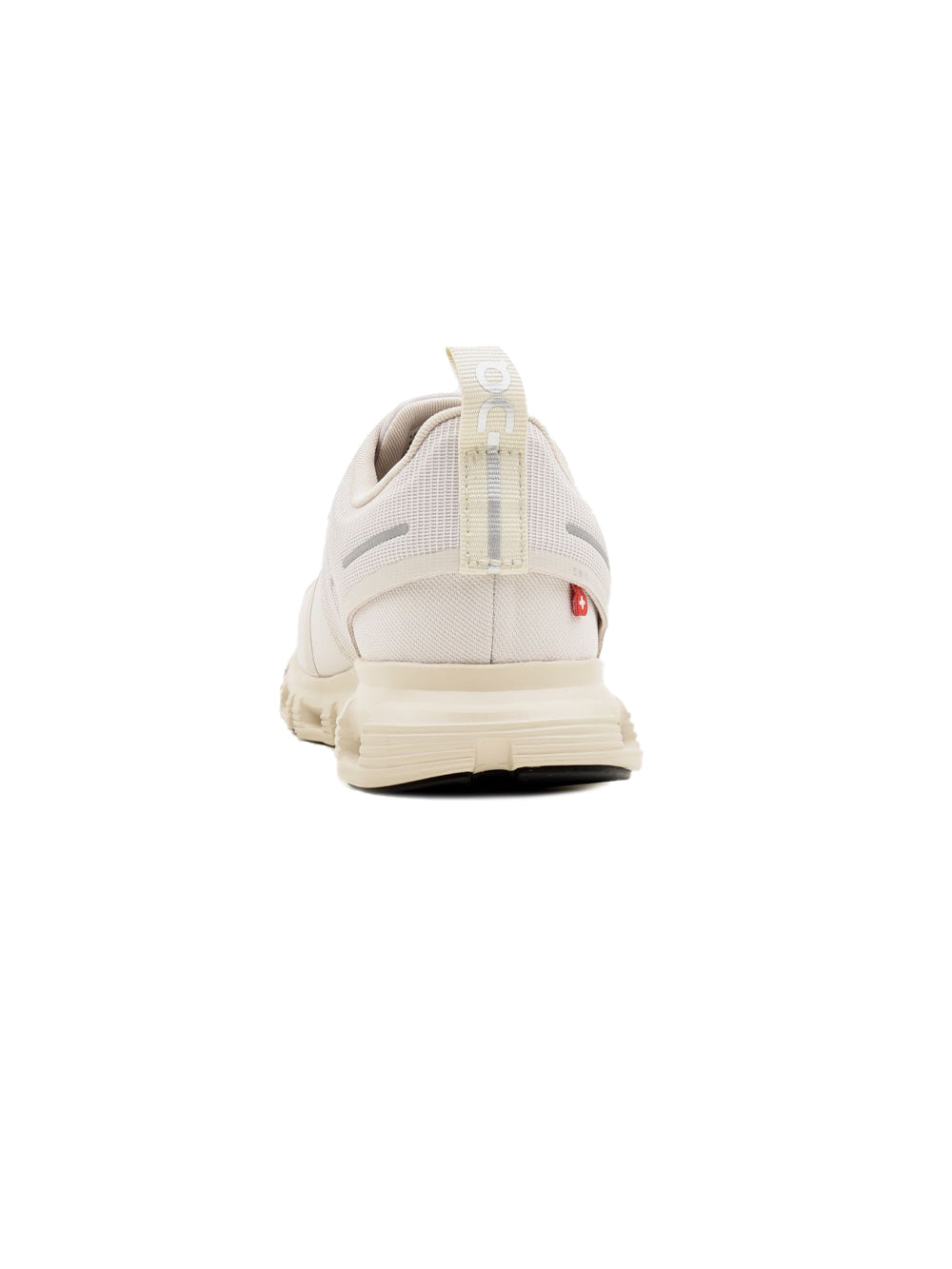 On Running Cloud 6 WP scarpe donna in perla crema - vista laterale