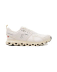 On Running Cloud 6 WP scarpe donna in perla crema - vista laterale