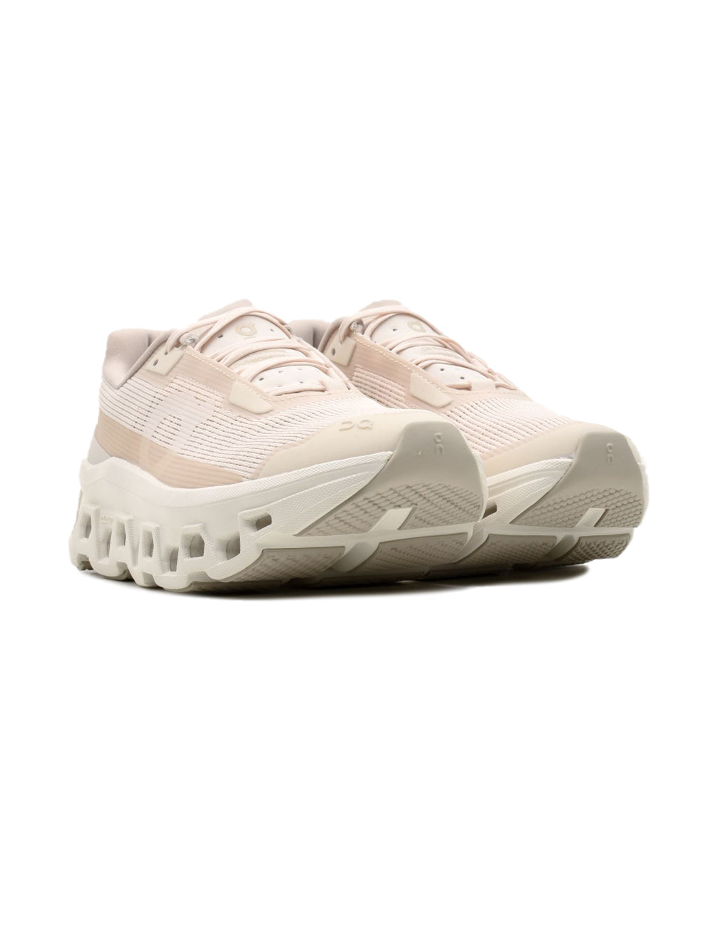 On Running Cloudmonster Void scarpe donna in bianco - vista dettaglio