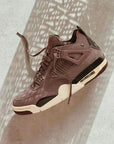 Nike Air Jordan 4 Retro A Ma Maniére Violet Ore sneakers alte in viola grigio - indossate