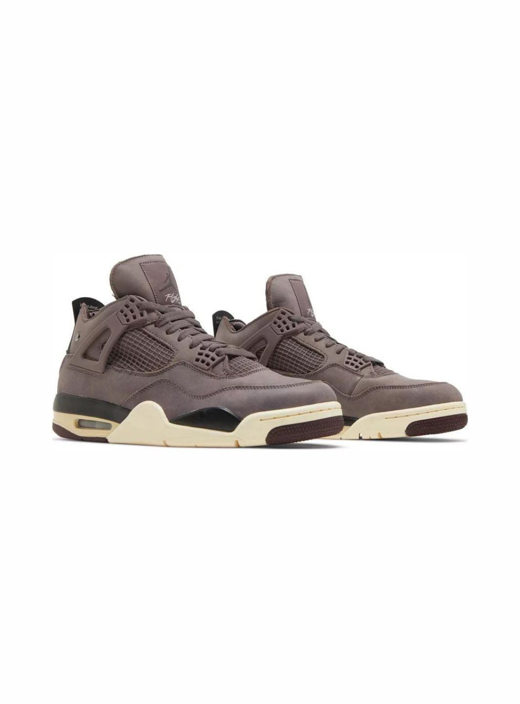 Nike Air Jordan 4 Retro A Ma Maniére Violet Ore sneakers alte in viola grigio - vista dall'alto