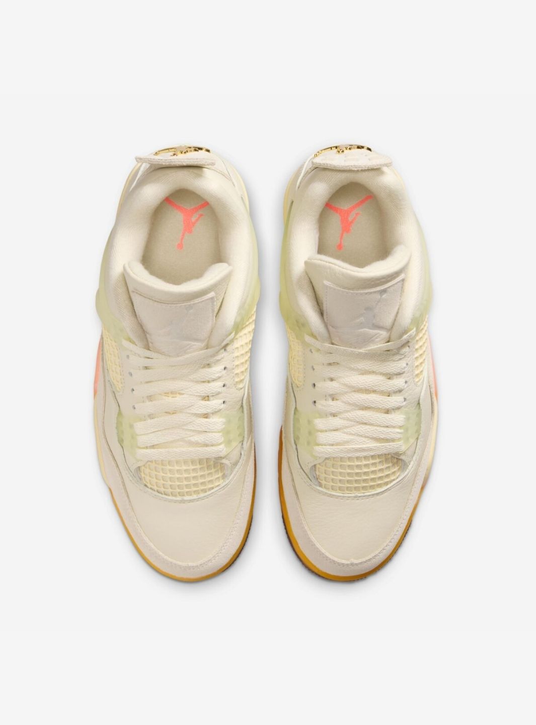 Nike Air Jordan 4 Retro Birds of Paradise sneakers alte in multicolore - vista posteriore
