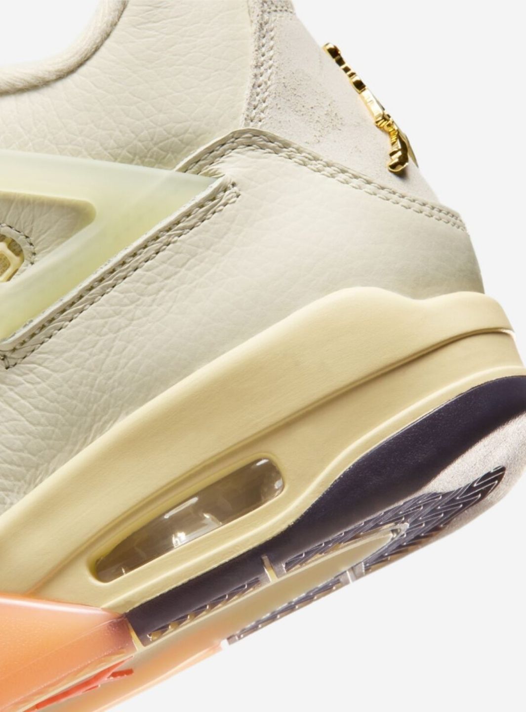 Nike Air Jordan 4 Retro Birds of Paradise sneakers alte in multicolore - dettaglio tomaia