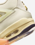 Nike Air Jordan 4 Retro Birds of Paradise sneakers alte in multicolore - dettaglio tomaia