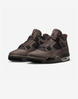 Nike Air Jordan 4 Retro Cave Stone sneakers alte in beige marrone - vista frontale