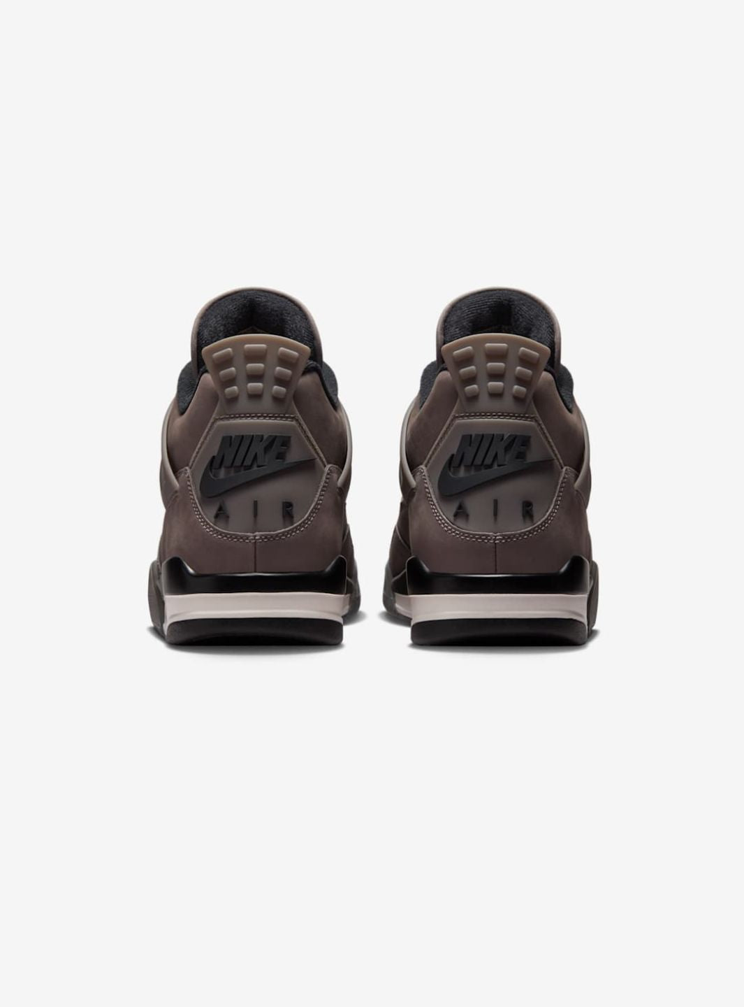Nike Air Jordan 4 Retro Cave Stone sneakers alte in beige marrone - vista dall'alto