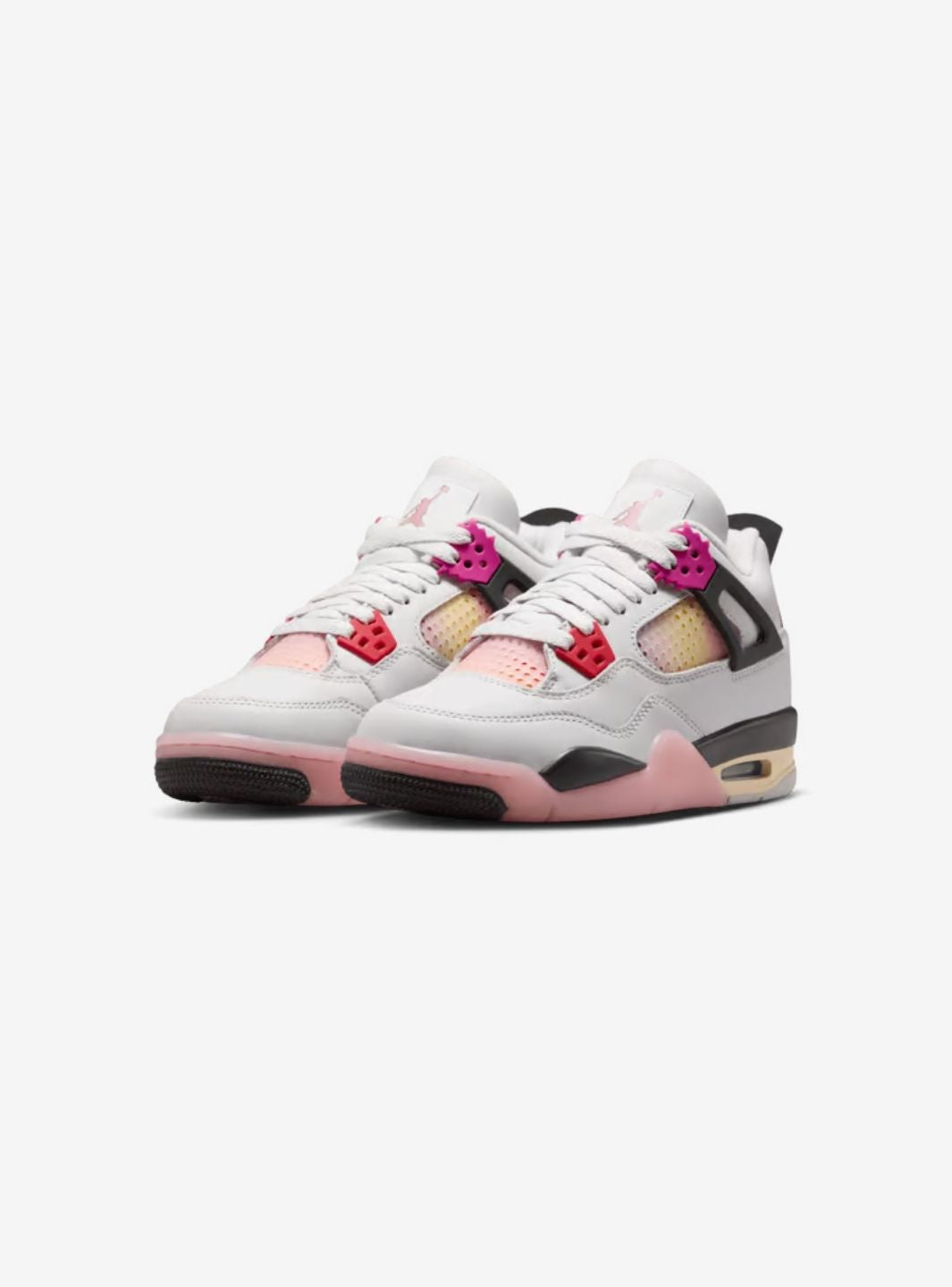 Nike Air Jordan 4 Retro Comic sneakers alte in multicolore - vista frontale