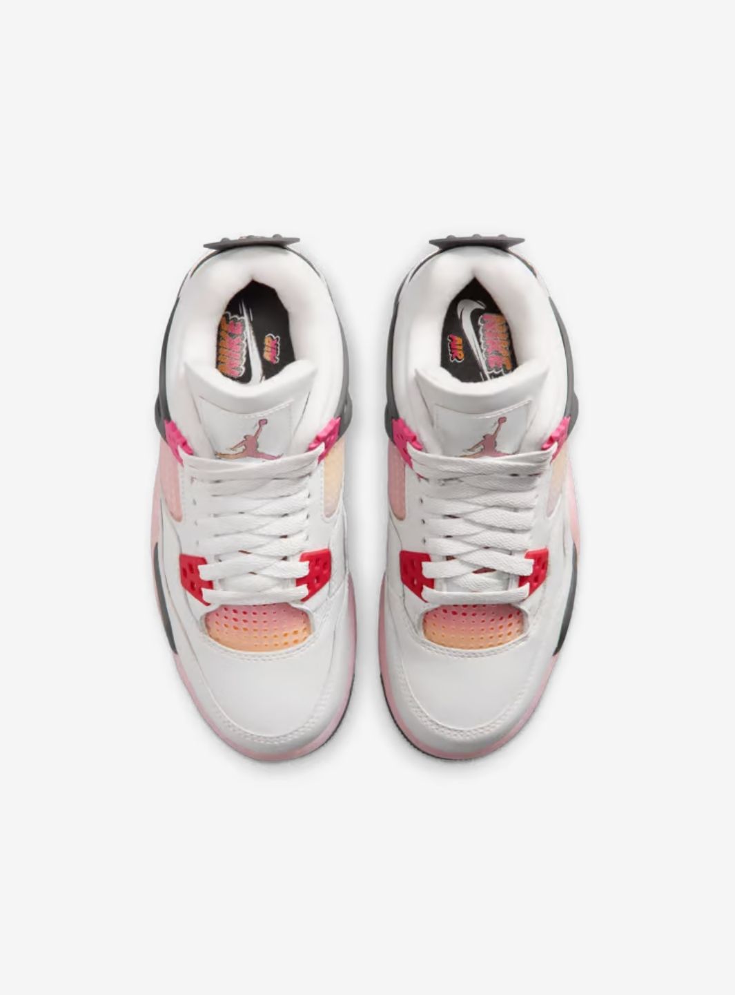 Nike Air Jordan 4 Retro Comic sneakers alte in multicolore - vista posteriore