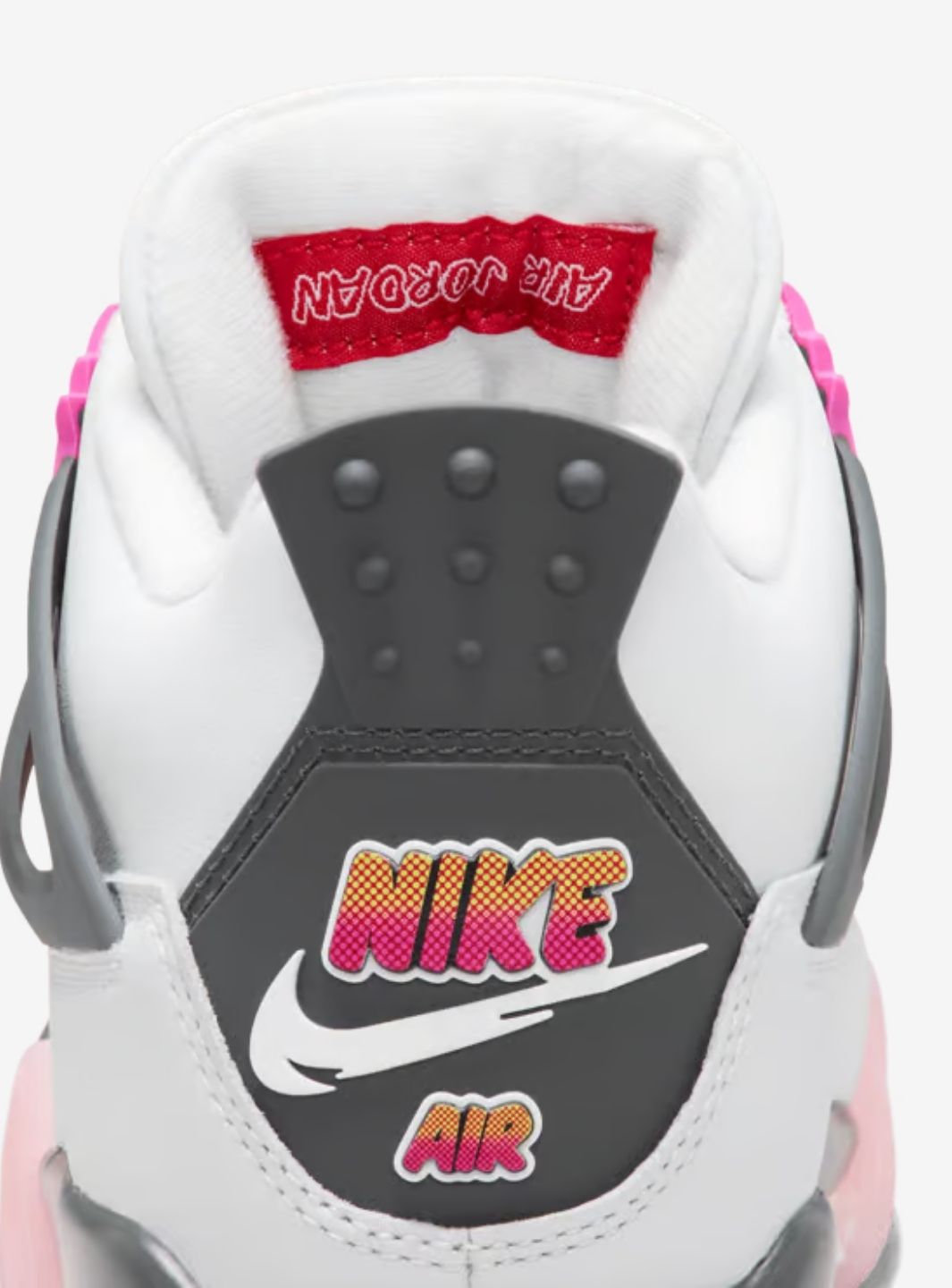 Nike Air Jordan 4 Retro Comic sneakers alte in multicolore - indossate