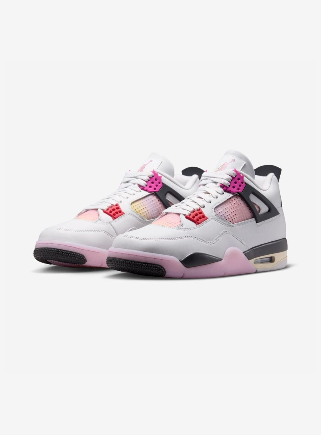Nike Air Jordan 4 Retro Comic sneakers alte in multicolore - vista frontale