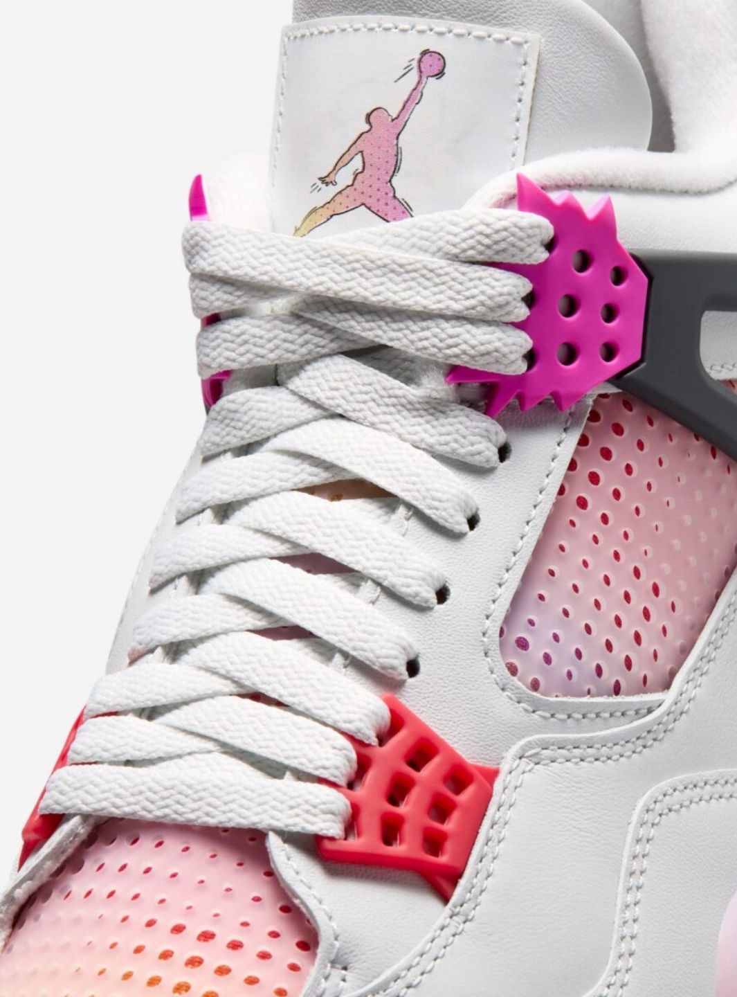 Nike Air Jordan 4 Retro Comic sneakers alte in multicolore - dettaglio suola