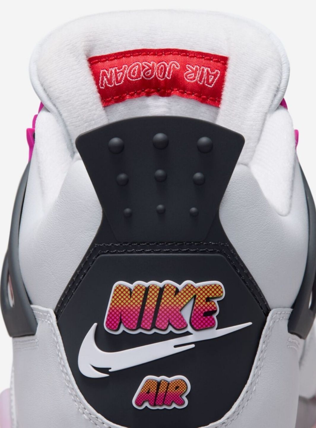 Nike Air Jordan 4 Retro Comic sneakers alte in multicolore - indossate