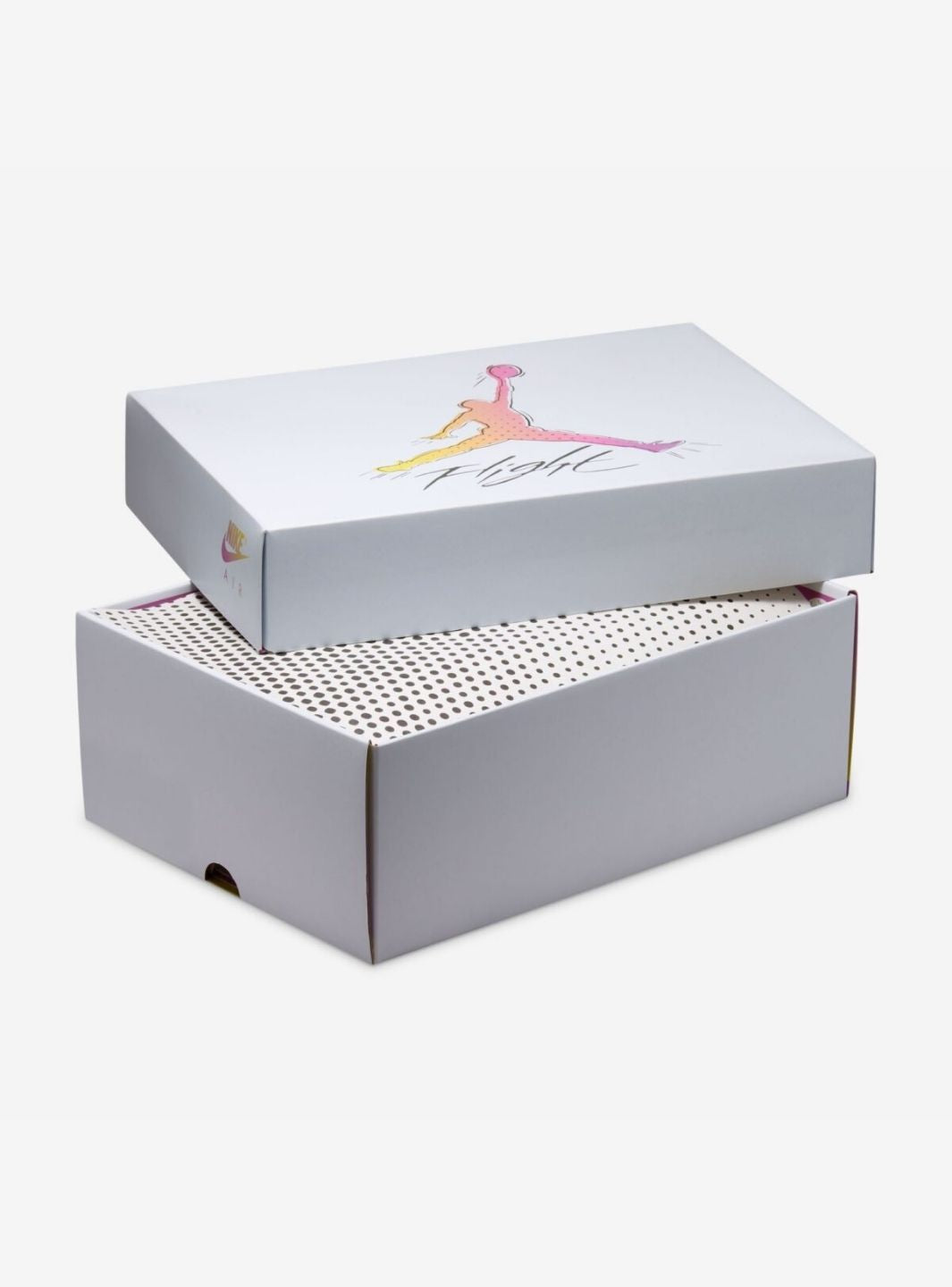 Nike Air Jordan 4 Retro Comic sneakers alte in multicolore - vista laterale