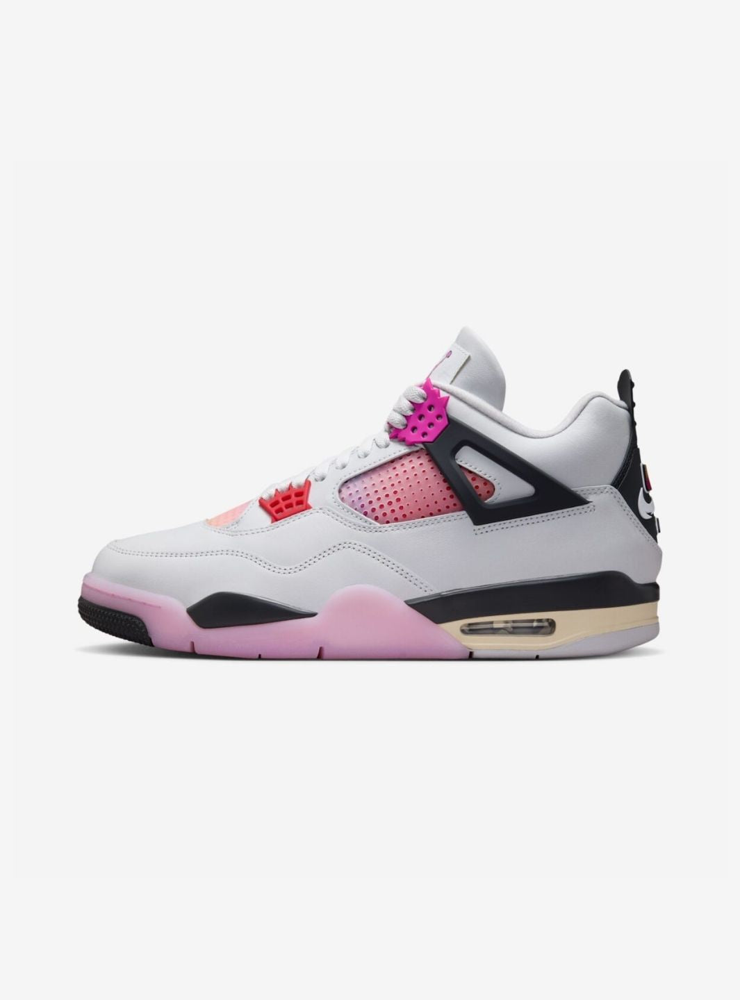 Nike Air Jordan 4 Retro Comic sneakers alte in multicolore - vista laterale