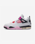 Nike Air Jordan 4 Retro Comic sneakers alte in multicolore - vista laterale