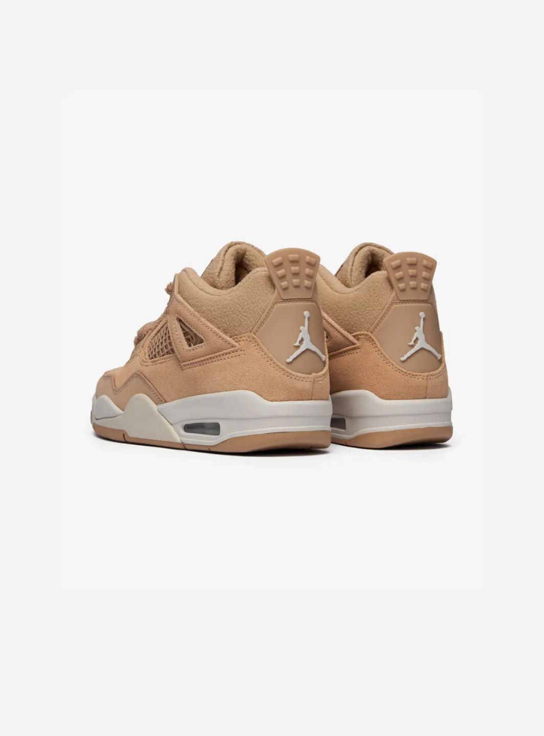 Nike Air Jordan 4 Retro Cozy Girl sneakers alte in beige crema - dettaglio suola
