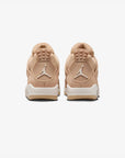 Nike Air Jordan 4 Retro Cozy Girl sneakers alte in beige crema - vista dall'alto