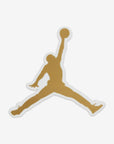 Nike Air Jordan 4 Retro Lakers sneakers alte in viola giallo - vista posteriore