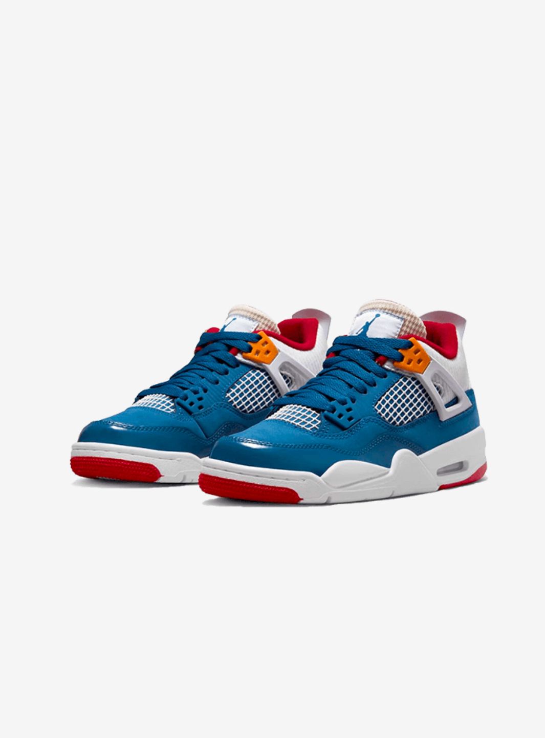 Nike Air Jordan 4 Retro Messy Room sneakers alte in multicolore - vista frontale