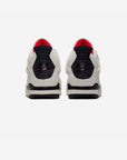 Nike Air Jordan 4 Retro OG Flight Club sneakers alte in bianco nero - vista dall'alto