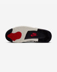 Nike Air Jordan 4 Retro OG Flight Club sneakers alte in bianco nero - dettaglio tallone