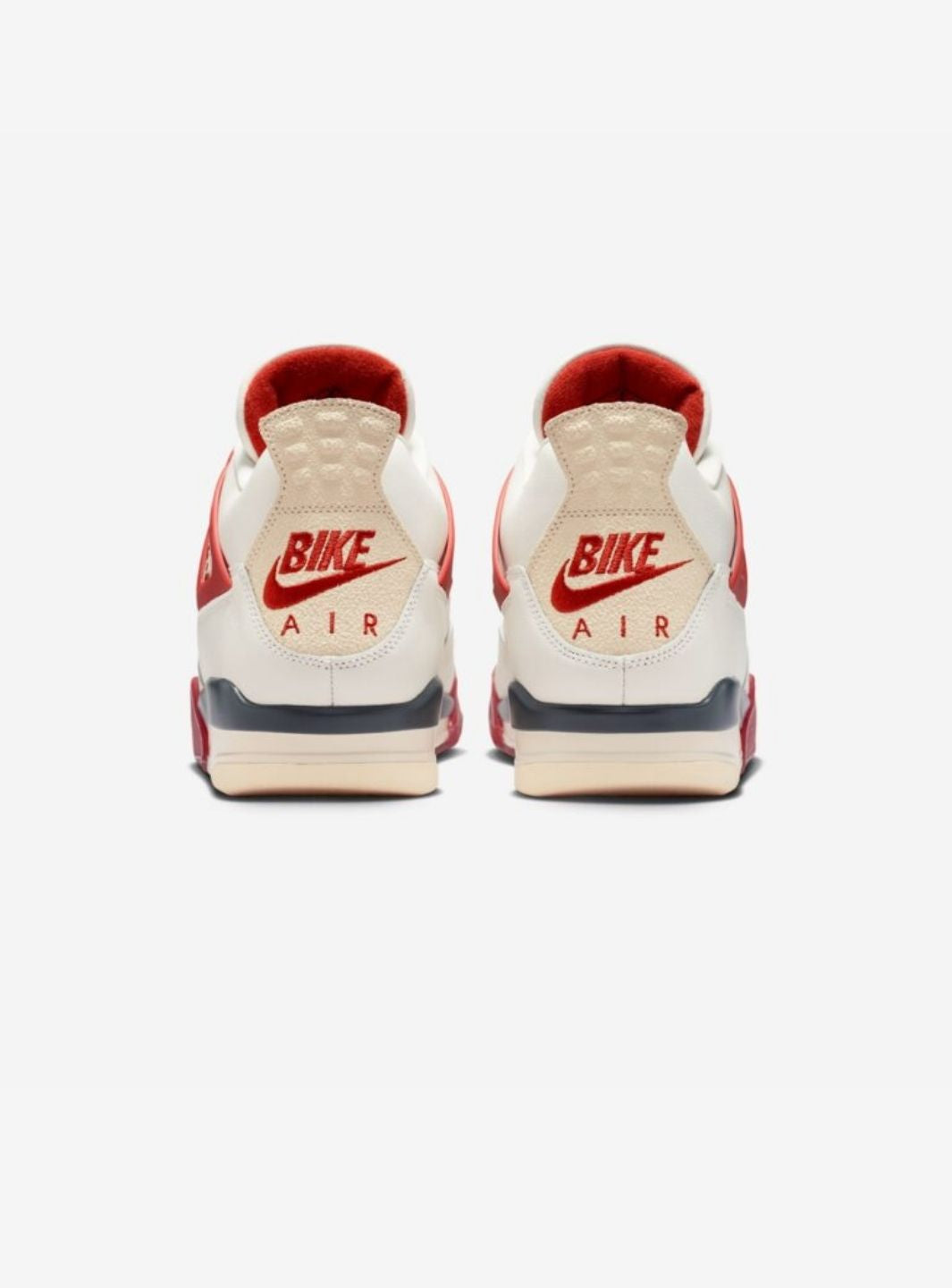 Nike Air Jordan 4 Retro Nigel Sylvester Brick After Brick sneakers alte in marrone rosso - vista dall'alto