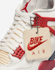 Nike Air Jordan 4 Retro Nigel Sylvester Brick After Brick sneakers alte in marrone rosso - indossate