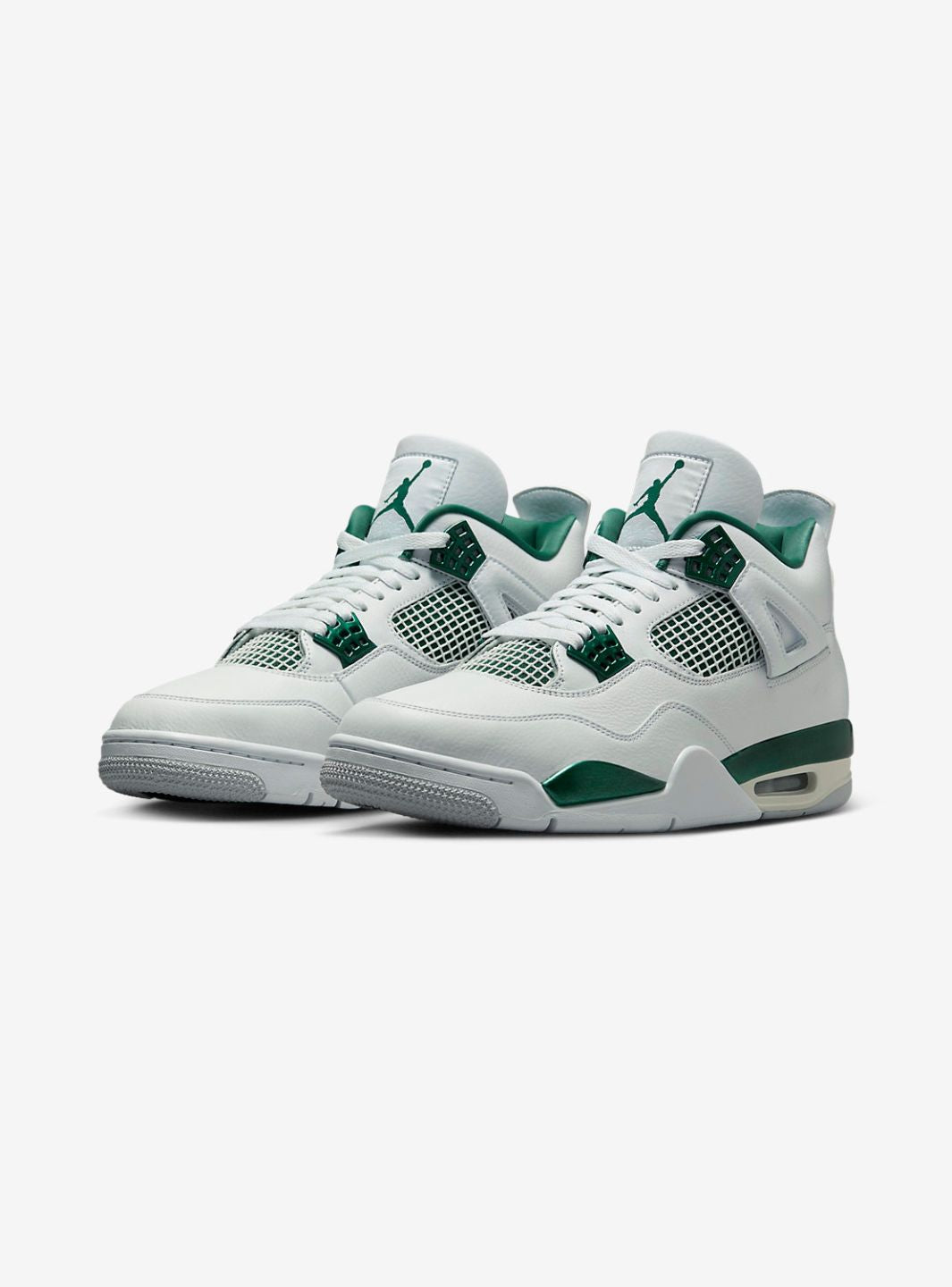 Nike Air Jordan 4 Retro Oxidized Green sneakers alte in verde - vista frontale