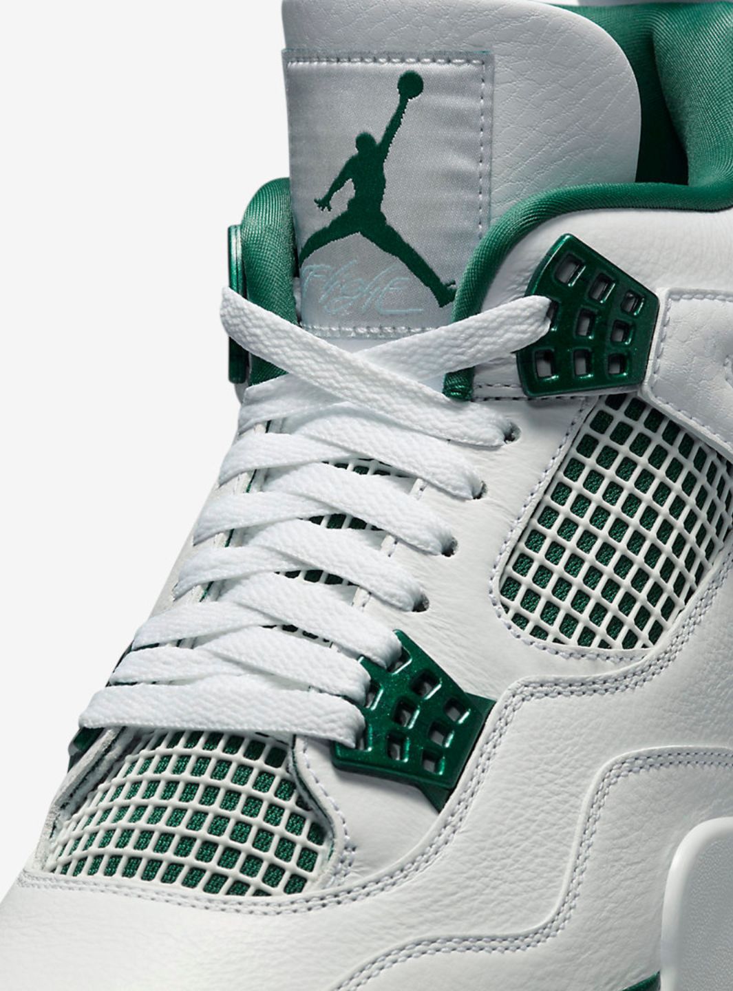 Nike Air Jordan 4 Retro Oxidized Green sneakers alte in verde - dettaglio suola