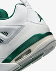 Nike Air Jordan 4 Retro Oxidized Green sneakers alte in verde - vista posteriore