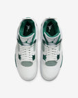 Nike Air Jordan 4 Retro Oxidized Green sneakers alte in verde - dettaglio tomaia