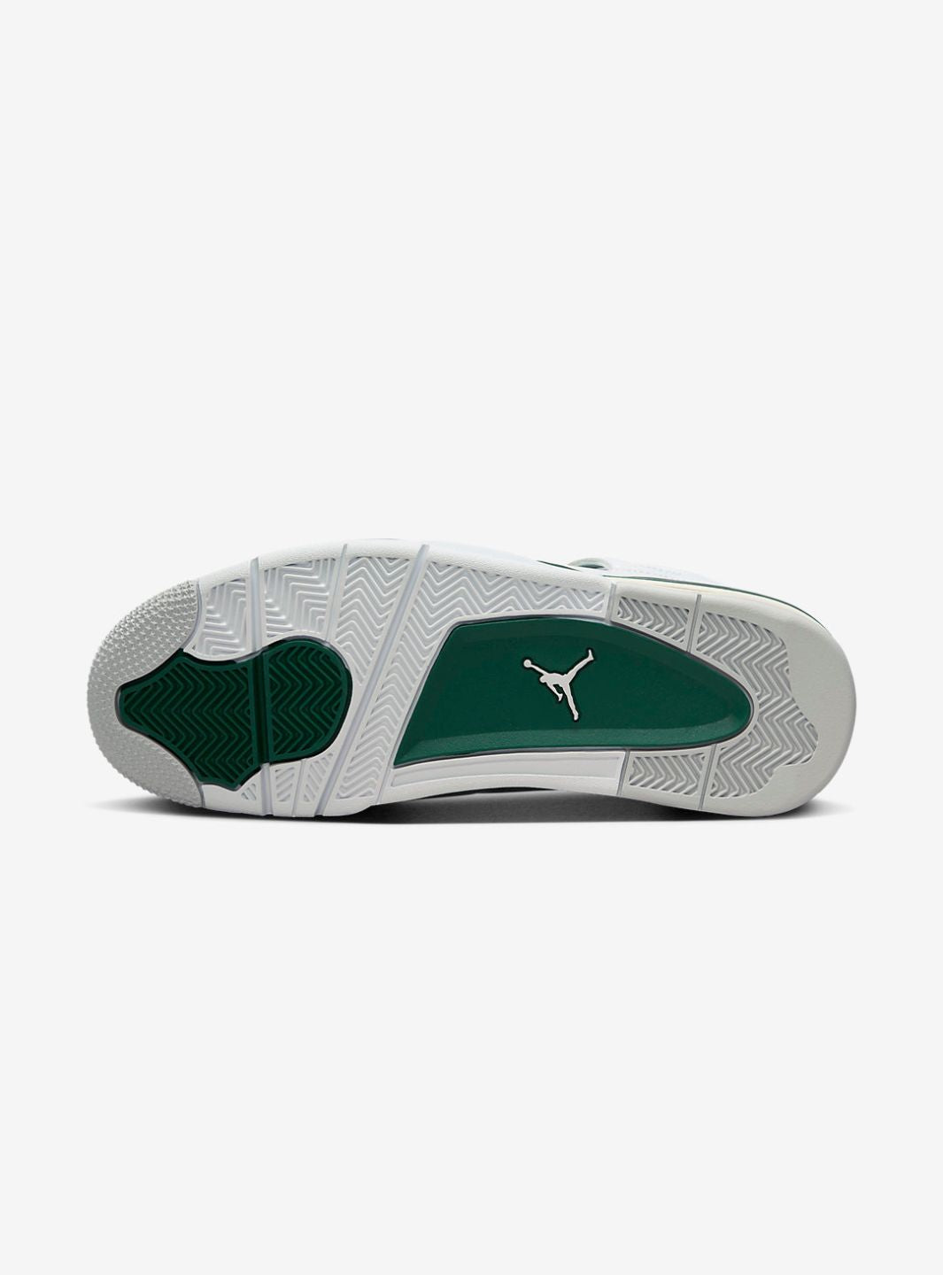 Nike Air Jordan 4 Retro Oxidized Green sneakers alte in verde - vista dall'alto