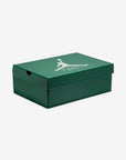 Nike Air Jordan 4 Retro Oxidized Green sneakers alte in verde - indossate