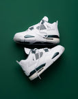 Nike Air Jordan 4 Retro Oxidized Green sneakers alte in verde - vista frontale