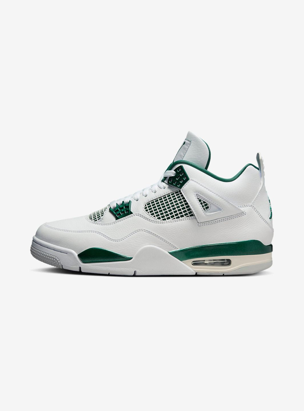 Nike Air Jordan 4 Retro Oxidized Green sneakers alte in verde - vista laterale