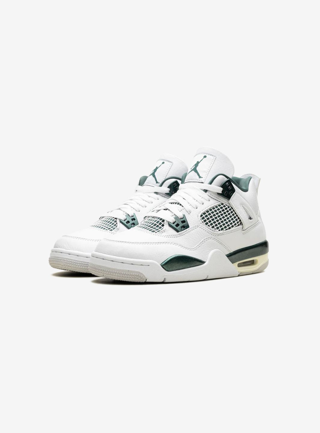 Nike Air Jordan 4 Retro Oxidized Green sneakers alte in verde - vista frontale