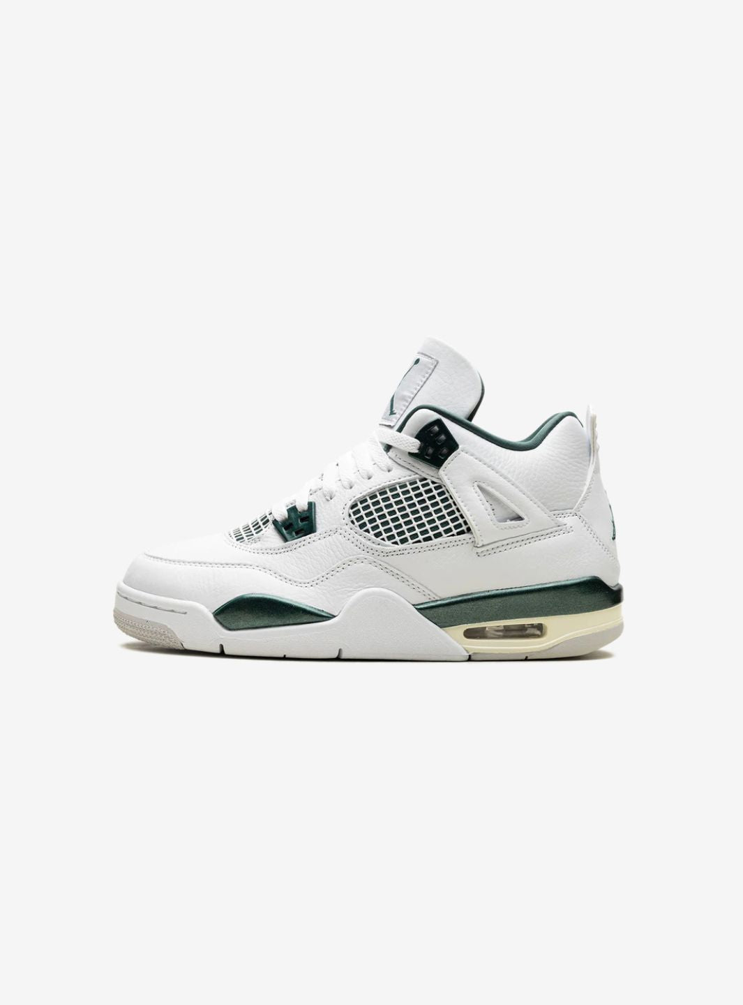 Nike Air Jordan 4 Retro Oxidized Green sneakers alte in verde - vista laterale